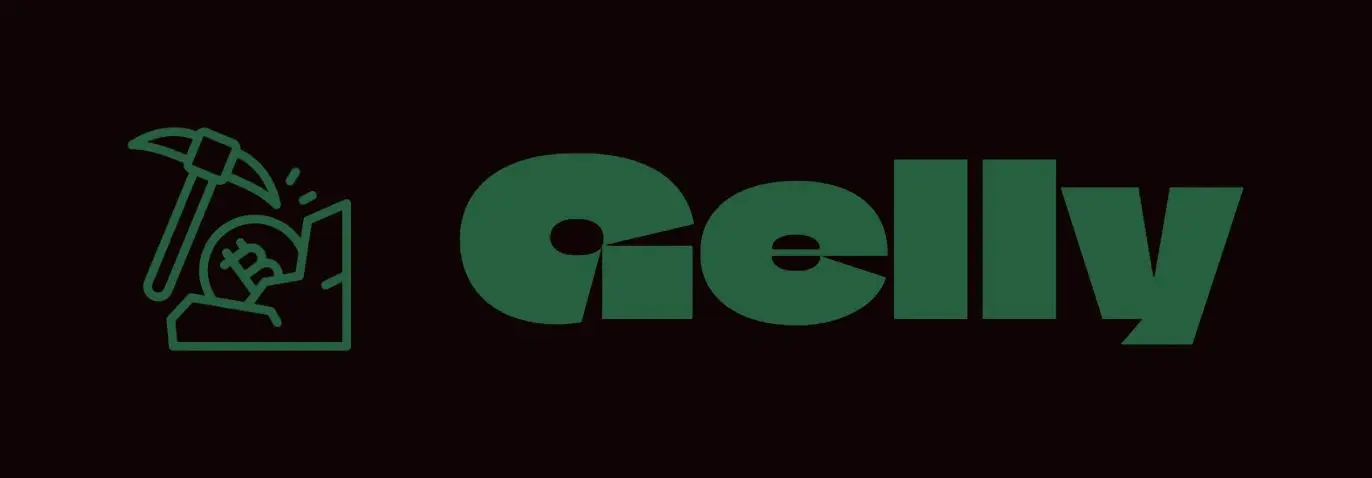 A black background with green letters that say " gekko ".